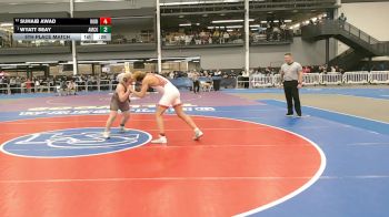4 - 215 lbs 5th Place Match - Wyatt Seay, Amherst County vs Suhaib Awad, Rock Ridge