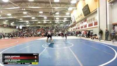 190 lbs Champ. Round 2 - Jakob Gonzales, Marana High School vs Jason Santiago, Poston Butte