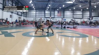 144 lbs Cons. Semi - Robert Alexander, Sly Fox Wrestling Club vs Nicholas Arado, Darkhorse Wrestling
