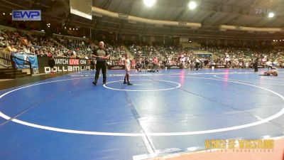 61 lbs Round Of 32 - Kollin Bonesteel, Alpha Elite, Mi vs Case James, Cowboy Wrestling Club