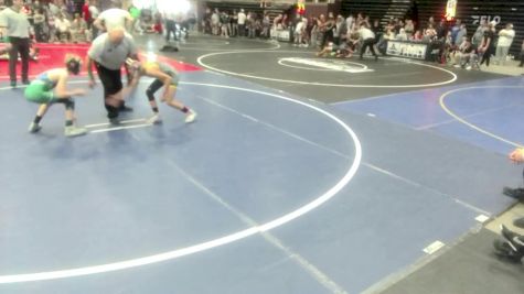 86 lbs Quarterfinal - Andrew Murillo, La Gente WC vs Anthony Landrum, Widefield WC