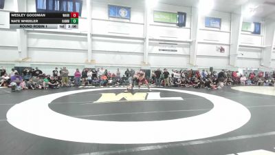 175 lbs Round Robin 1 - Wesley Goodman, Warrior Ridge - MS vs Nate Wheeler, Hammers - MS