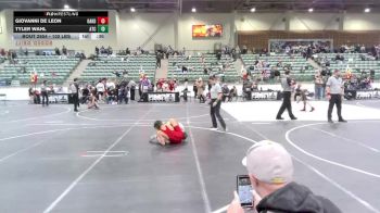 102 lbs 3rd Place - Giovanni De Leon, Oakdale WC vs Tyler Wahl, Atc