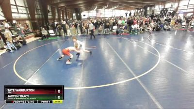 95 lbs Cons. Semi - Tate Warburton, JWC vs Jaxten Tracy, Aviator Wrestling Academy