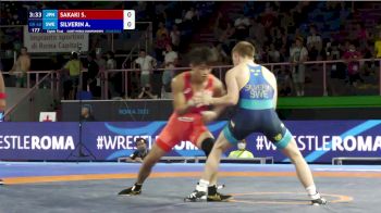 60 kg 1/8 Final - Sota Sakaki, Japan vs Adam Silverin, Sweden