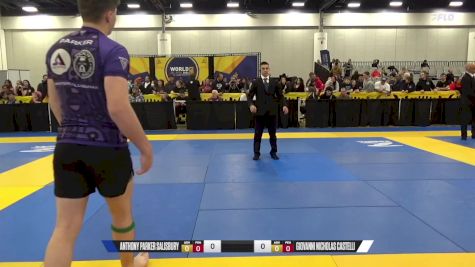 Giovanni Nicholas Castelli vs Anthony Parker Salisbury 2024 World IBJJF Jiu-Jitsu No-Gi Championship