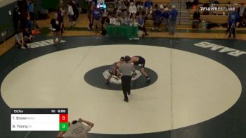 152 lbs Consolation - Thomas Brown, Bristol-Plymouth/Coyle Cassidy vs Bryan Young, Oliver Ames