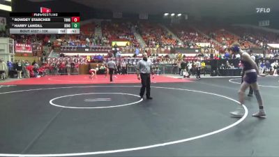 106 lbs Cons. Semi - Rowdey Starcher, Tonganoxie Hs vs Harry Langill, Seneca-Nemaha Central Hs