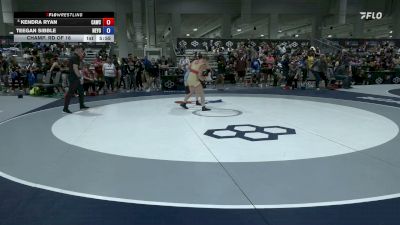 50 kg Champ. Rd Of 16 - Kendra Ryan, Cardinal WC vs Teegan Sibble, New York