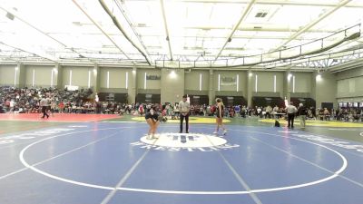 126 lbs Round Of 16 - Emma Rial, Trumbull vs Nikki Tushaj, East Haven