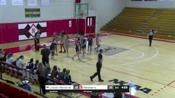 Replay: Lincoln Memorial vs Newberry | Dec 14 @ 12 PM