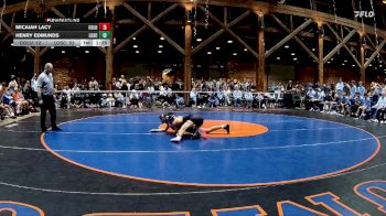 138 lbs Semis & 3rd Wb (16 Team) - Henry Edmunds, Lovett School vs Micaiah Lacy, Columbus