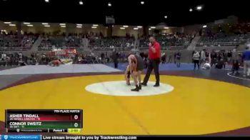 138 lbs Finals (8 Team) - Connor Sweitz, 3A Taft vs Asher Tindall, 3A Yamhill Carlton