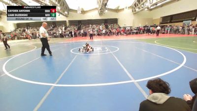44-T lbs Round Of 16 - Cayden Antonik, Boonton Junior Bombers vs Liam Duzenski, Havoc Wrestling Academy