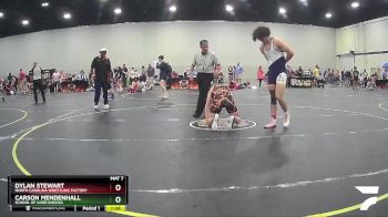 167 lbs 3rd Place Match - Dylan Stewart, North Carolina Wrestling Factory vs Carson Mendenhall, School Of Hard Knocks