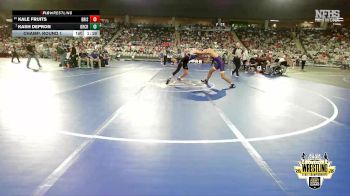 B4A-144 lbs Champ. Round 1 - Kash Depron, Bridge Creek vs Kale Fruits, Bristow