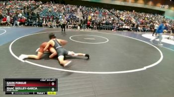 132 lbs Cons. Round 1 - Isaac Skelley-Garcia, River Valley vs Gavin Forgue, Bonanza