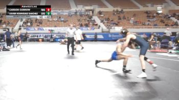115-D2 Quarterfinal - Carson Corrow, Flowing Wells High School vs Xavier Rodriguez Sanchez, Canyon View High School