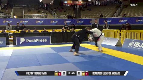 ROMUALDO LUCAS DE ANDRADE vs COLTON THOMAS SMITH 2026 Pan Jiu Jitsu IBJJF Championship