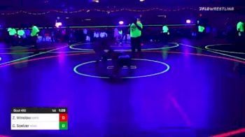 145 lbs Round Of 16 - Zach Winslow, Border Bandits vs Christian Soelzer, NorCal Wrestling Academy