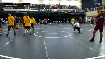 133 lbs Champ. Round 1 - Erickson Edpao, Santa Rosa Junior College vs Jair Suchite, Santa Ana College
