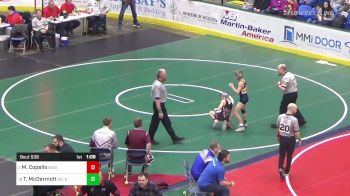 87 lbs Prelim - Rd 16 - Michael Copello, Ridgway vs Tj McDermott, WC Rustin