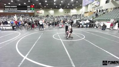 65 lbs Quarterfinal - Sergio Ramos, Corning Sharks vs Gage Gililland, Dethrone WC