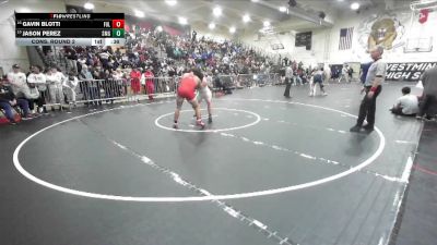 215 lbs Cons. Round 2 - Jason Perez, Santa Margarita vs Gavin Blotti, Fullerton