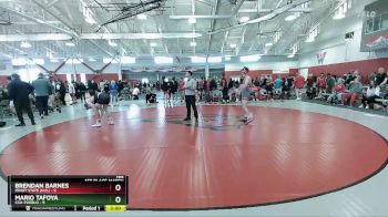 165 lbs Finals (2 Team) - Brendan Barnes, Minot State (N.D.) vs Mario Tafoya, CSU-Pueblo