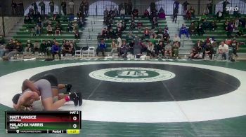 157 lbs 1st Place Match - Malachia Harris, Trinity vs Matt VanSice, Gonzaga