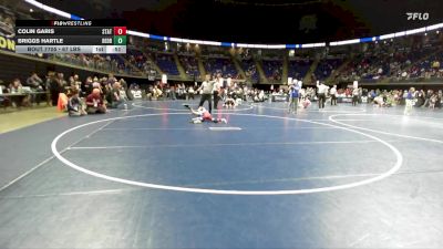 67 lbs Semifinal - Colin Garis, State College vs Briggs Hartle, Redbank Valley