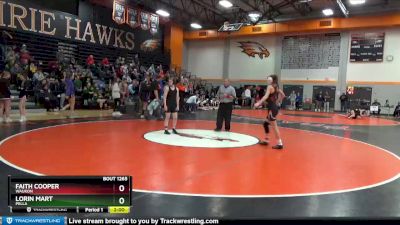 G-3 lbs Round 4 - Faith Cooper, Waukon vs Lorin Mart, Pella