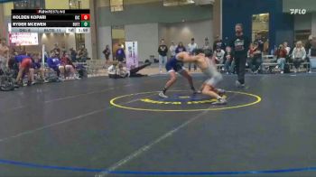 150 lbs Ryder McEwen, Butte vs Holden Kopari, Dickinson