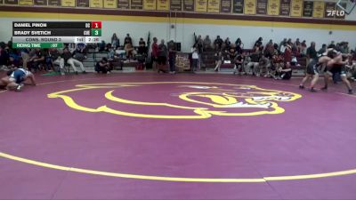 174 lbs Cons. Round 3 - Brady Svetich, Cuesta College vs Daniel Pinon, Delta College