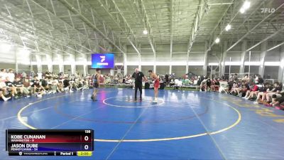 138 lbs Semis & 1st Wrestleback (8 Team) - Kobe Cunanan, Washington vs Jason Dube, Pennsylvania