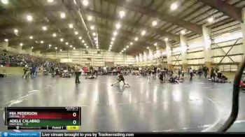 110 lbs Round 4 (6 Team) - Mia Pederson, Oregon vs Adele Calabro, Gold Rush