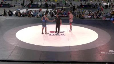 220 lbs Cons 32 #2 - Yiorgos Georgas, New York vs Jordyn Miller, Oklahoma