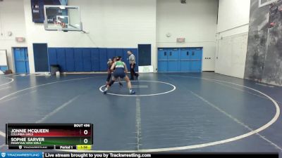 120G Quarterfinal - Jonnie McQueen, Columbia Girls vs Sophie Sarver, Mountain View Girls