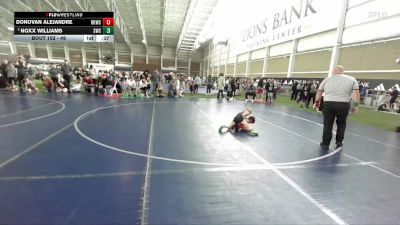 49 lbs Champ. Round 2 - Donovan Alejandre, RWC- Roy Wrestling Club vs Noxx Williams, Shootbox Wrestling Club