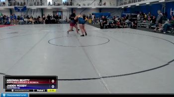 155 lbs Cons. Semi - Jaiden Moody, Augustana (IL) vs Arionna Beatty, Northland Community & Technical