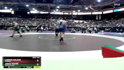 215 lbs Champ. Round 1 - Landon Bolson, Chiawana vs Jaron Moore, Mountain View