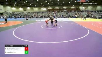 200 lbs Round Of 32 - Esteban Jacinto Penuelas, South Reno Wrestling vs Cole Langford, Dallas Mat Club