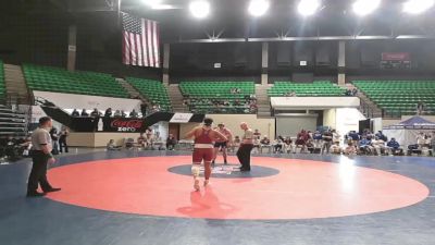 217 lbs Semifinals (8 Team) - Kolten Motte, Hayden vs Kayden Haskins, Elmore County School
