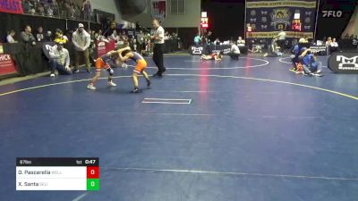 67 lbs Consy 3 - Owen Pascarella, Wellsboro vs Xavier Santa, Selinsgrove