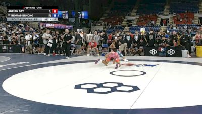 144 lbs Champ. Rd Of 128 - Adrian Day, Florida vs Thomas Bencho, Pennsylvania