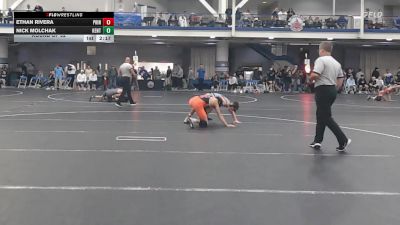 133 lbs Round Of 32 - Ethan Rivera, Princeton vs Nick Molchak, Kent State