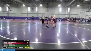 184 lbs Cons. Round 3 - Joseph Pasquesi, Cornell College vs Elijah Mitchell, Luther