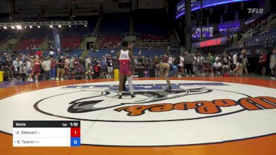 165 lbs Semis - Aaron Stewart, IL vs Salah Tsarni, MD