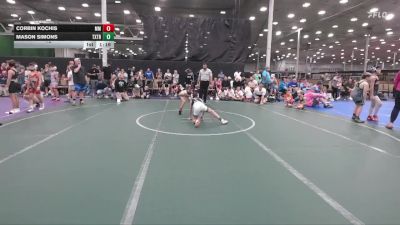 72 lbs Round 5 (6 Team) - Mason Simons, Terps Xtreme vs Corbin Kochis, Micky`s Maniacs