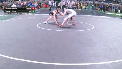 D1-132 lbs Semifinal - Wyatt Lees, Detroit Catholic Central vs Ethan Smith, Brighton